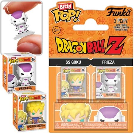 Dragon Ball Z Goku and Frieza Funko Bitty Pop! Mini-Figure 2-Pack